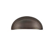 Frelan Hardware Cabinet Hardware Antique Brass Burlington - 95x40mm AB Drawer Pull