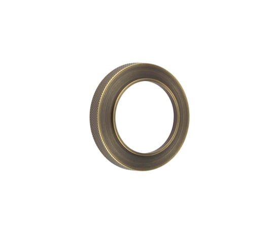 Frelan Hardware Door Furniture Antique Brass / Outer Rose Burlington - AB knurl outer rose for escutcheon