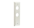 Frelan Hardware Locks & Latches Polished Nickel / Lock & Latch Plates Burlington - Bathroom Plate Choices