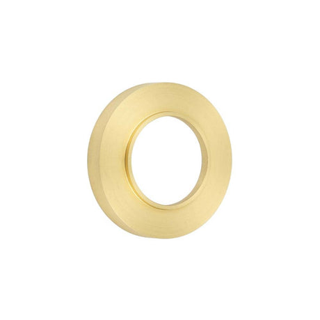 Frelan Hardware Door Furniture Satin Brass / Outer Rose Burlington - Burlington Plain Outer Rose - Satin Brass