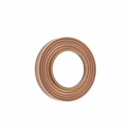 Frelan Hardware Door Furniture Antique Brass / Outer Rose Burlington - Burlington Reeded Rose - Antique Brass