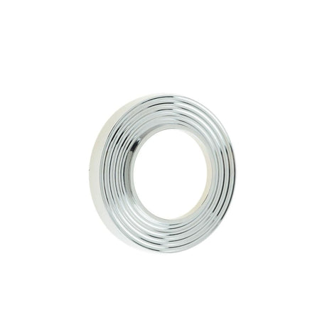 Frelan Hardware Door Furniture Polished Nickel / Outer Rose Burlington - Burlington Reeded Rose - Polished Nickel