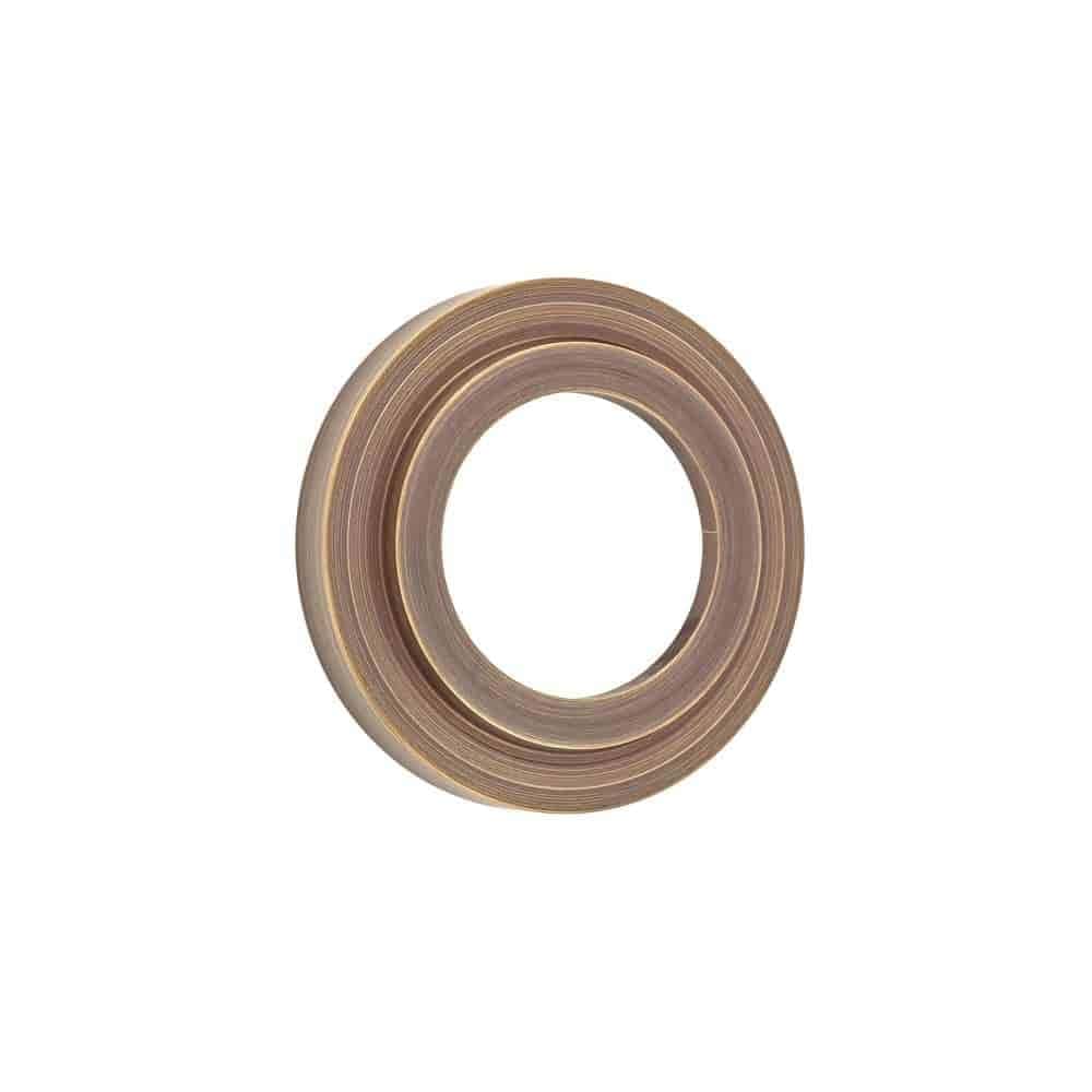 Frelan Hardware Door Furniture Antique Brass / Outer Rose Burlington - Burlington Stepped Rose - Antique Brass