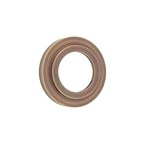 Frelan Hardware Door Furniture Antique Brass / Outer Rose Burlington - Burlington Stepped Rose - Antique Brass