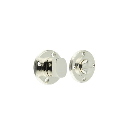 Frelan Hardware Door Furniture Polished Nickel / No Burlington - Burlington turn & release - Polished Nickel