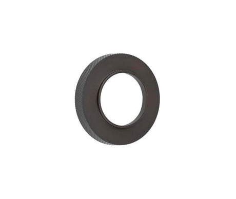 Frelan Hardware Door Furniture Dark Bronze / Outer Rose Burlington - DB knurl outer rose for Levers and T&R