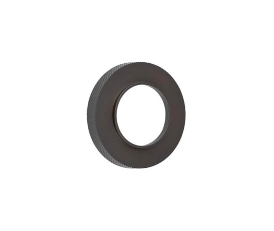 Frelan Hardware Door Furniture Dark Bronze / Outer Rose Burlington - DB knurl outer rose for Levers and T&R