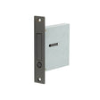 Frelan Hardware Door Furniture Dark Bronze / Door Edge Pull / Rectangular Burlington - DB Sliding Edge Flush Handle