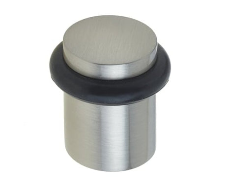 Frelan Hardware Door Furniture Satin Nickel / Floor Door Stop Burlington - Floor mounted Door Stop - Satin Nickel