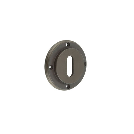 Frelan Hardware Door Furniture Dark Bronze / Mortice Key Profile Escutcheons Burlington - inner escutcheon std keyway - Dark Bronze