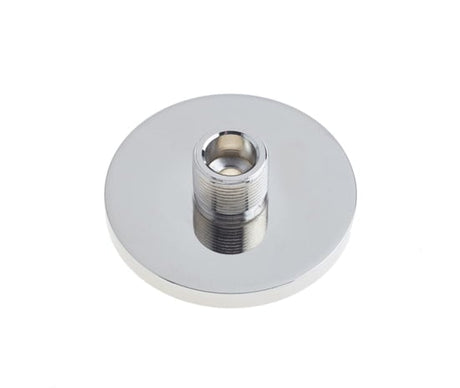 Frelan Hardware Door Furniture Polished Nickel / Projection Door Stop Burlington - Plain door stop base - Polished Nickel