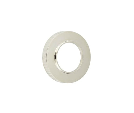 Frelan Hardware Door Furniture Polished Nickel / Outer Rose Burlington - PN knurl outer rose for Levers and T&R
