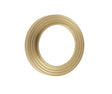Frelan Hardware Door Furniture Satin Brass / Outer Rose Burlington - Reeded outer rose Esc - Satin Brass