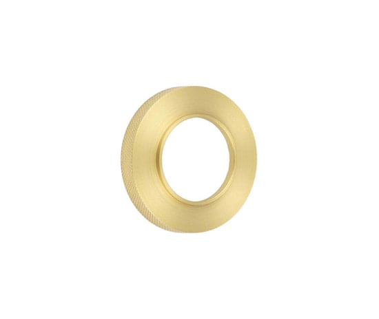 Frelan Hardware Door Furniture Satin Brass / Outer Rose Burlington - SB knurl outer rose for Levers and T&R