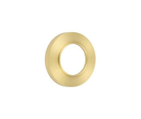 Frelan Hardware Door Furniture Satin Brass / Outer Rose Burlington - SB knurl outer rose for Levers and T&R