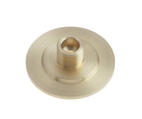 Frelan Hardware Door Furniture Satin Brass / Projection Door Stop Burlington - Stepped door stop base - Satin Brass