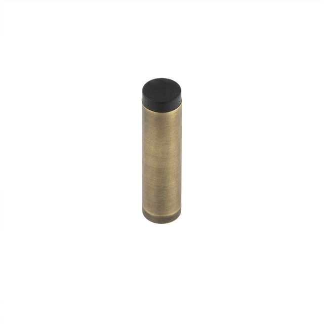Frelan Hardware Door Furniture Antique Brass / Projection Door Stop Burlington - Wall mounted door stop 76mm - Antique Brass