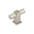 Frelan Hardware Cabinet Hardware Satin Nickel / Cabinet T-Pulls Burlington - Westminster T Bar Cupboard Knob - Satin Nickel
