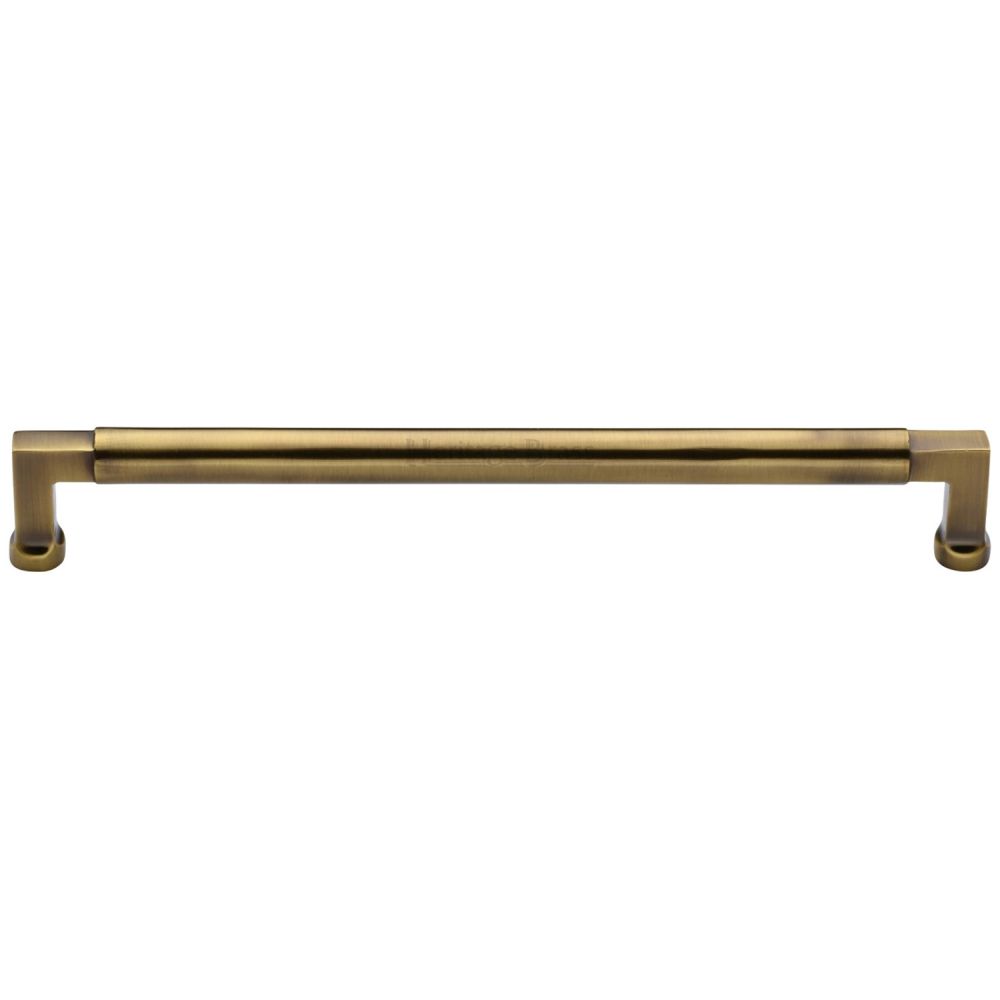 High quality image of Heritage Brass - Cabinet Pull Bauhaus Design 320mm CTC Antique Brass Finish | Sku. c0312-320-at | Trade Door Handles, Kendal.