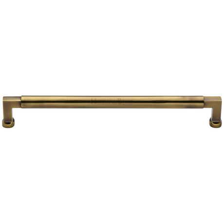 High quality image of Heritage Brass - Cabinet Pull Bauhaus Design 320mm CTC Antique Brass Finish | Sku. c0312-320-at | Trade Door Handles, Kendal.