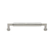High quality image of Heritage Brass - Cabinet Pull Bauhaus Round Design 101mm CTC Polished Nickel Finish | Sku. c0319-101-pnf | Trade Door Handles, Kendal.