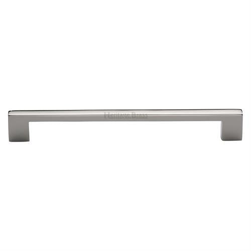 Heritage Brass Cabinet Pull Metro Design 254mm CTC Polished Nickel Finish