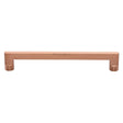 High quality image of Heritage Brass - Cabinet Pull Apollo Design 203mm CTC Satin Rose Gold Finish | Sku. c0345-203-srg | Trade Door Handles, Kendal.