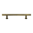 High quality image of Heritage Brass - Cabinet Pull T-Bar Design with 16mm Rose 203mm CTC Antique Brass F | Sku. c0362-203-at | Trade Door Handles, Kendal.