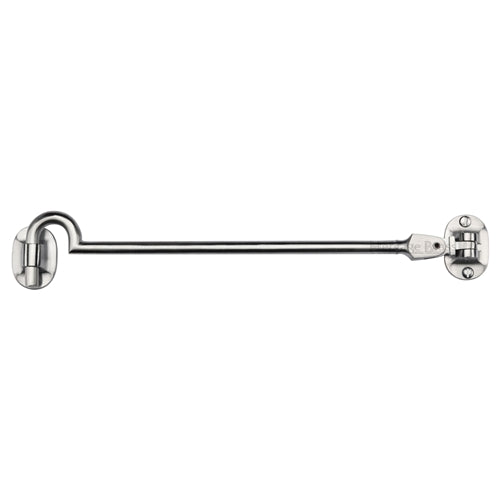 Heritage Brass Cabin Hook 10" Satin Chrome Finish
