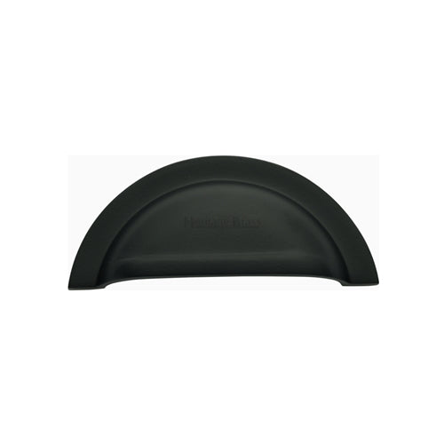 Heritage Brass Warwickshire Drawer Pull Matt Black Finish