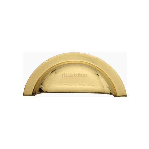 Heritage Brass Warwickshire Drawer Pull Polished Brass Finish