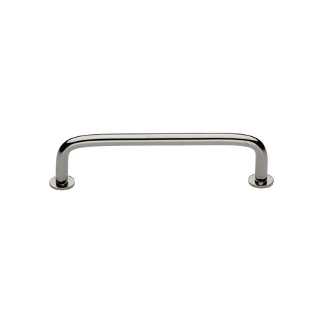 High quality image of Heritage Brass - Cabinet Pull Wire Design with 16mm Rose 96mm CTC Polished Nickel Fi | Sku. c2156-96-pnf | Trade Door Handles, Kendal.