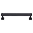 High quality image of Heritage Brass - Cabinet Pull Pyramid Design 152mm CTC Matt Black Finish | Sku. c2231-152-bkmt | Trade Door Handles, Kendal.