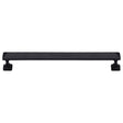 High quality image of Heritage Brass - Cabinet Pull Pyramid Design 203mm CTC Matt Black Finish | Sku. c2231-203-bkmt | Trade Door Handles, Kendal.
