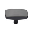 High quality image of Heritage Brass - Cabinet Knob Rectangular Design 41mm Matt Bronze Finish | Sku. c3384-41-mb | Trade Door Handles, Kendal.