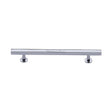 High quality image of Heritage Brass - Cabinet Pull Square Design 160mm CTC Polished Chrome Finish | Sku. c4760-160-pc | Trade Door Handles, Kendal.