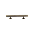 High quality image of Heritage Brass - Cabinet Pull Square Design 96mm CTC Antique Brass Finish | Sku. c4760-96-at | Trade Door Handles, Kendal.