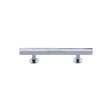 High quality image of Heritage Brass - Cabinet Pull Square Design 96mm CTC Polished Chrome Finish | Sku. c4760-96-pc | Trade Door Handles, Kendal.