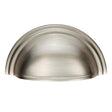 High quality image of FTD - Victorian Cup Pull - Satin Nickel | Sku. c47sn | Trade Door Handles.