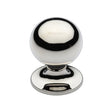 High quality image of Heritage Brass - Cabinet Knob Ball Design 25mm Polished Nickel Finish | Sku. c8321-25-pnf | Trade Door Handles, Kendal.