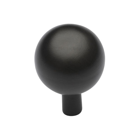 High quality image of Heritage Brass - Cabinet Knob Sphere Design 28mm Matt Bronze Finish | Sku. c8323-28-mb | Trade Door Handles, Kendal.