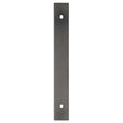 High quality image of Alexander & Wilks - Rectangular Cabinet Pull Backplate-Dark Bronze Pvd-168X22X3mm - 128mm C/C | Sku.AWBP128DBZPVD | Trade Door Handles.