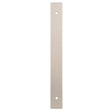 High quality image of Alexander & Wilks - Rectangular Cabinet Pull Backplate-Satin Nickel-200X22X3mm - 160mm C/C | Sku.AWBP160SN | Trade Door Handles.