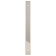 High quality image of Alexander & Wilks - Rectangular Cabinet Pull Backplate-Polished Nickel-232X22X3mm - 192mm C/C | Sku.AWBP192PN | Trade Door Handles.