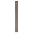 High quality image of Alexander & Wilks - Rectangular Cabinet Pull Backplate 264X22X3mm - 224mm C/C - Antique Brass | Sku.AWBP224AB | Trade Door Handles.