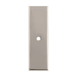 High quality image of Alexander & Wilks - Rectangular Cabinet Knob Backplate-Polished Nickel | Sku.AWBP76PN | Trade Door Handles.