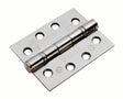 High quality image of Eurospec - Enduro Grade 13 Ball Bearing Hinge 102 x 76mm, Grade 316 Stainless Steel - BSS | Sku. cen1433-13bss | Trade Door Handles.