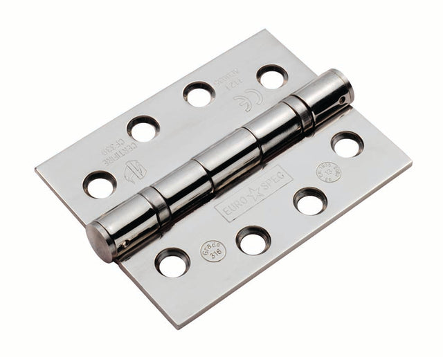 High quality image of Eurospec - Enduro Grade 13 Ball Bearing Hinge 102 x 76mm, Grade 316 Stainless Steel - BSS | Sku. cen1433-13bss | Trade Door Handles.