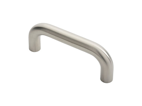 High quality image of Eurospec - 22mm D Pull Handle 150mm Centres - Satin Stainless Steel | Sku. cfd1150sss | Trade Door Handles.
