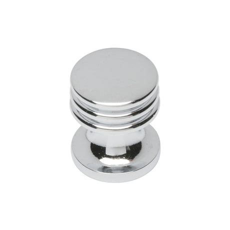 High quality image of FTD - Ringed Knob - Polished Chrome | Sku. ch30acp | Trade Door Handles.
